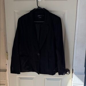 torrid Black Single-Button Blazer